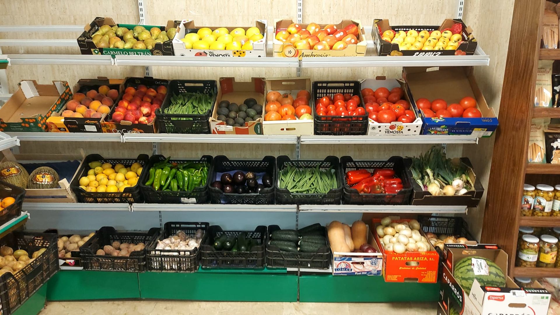 Frutas y verduras de temporada
